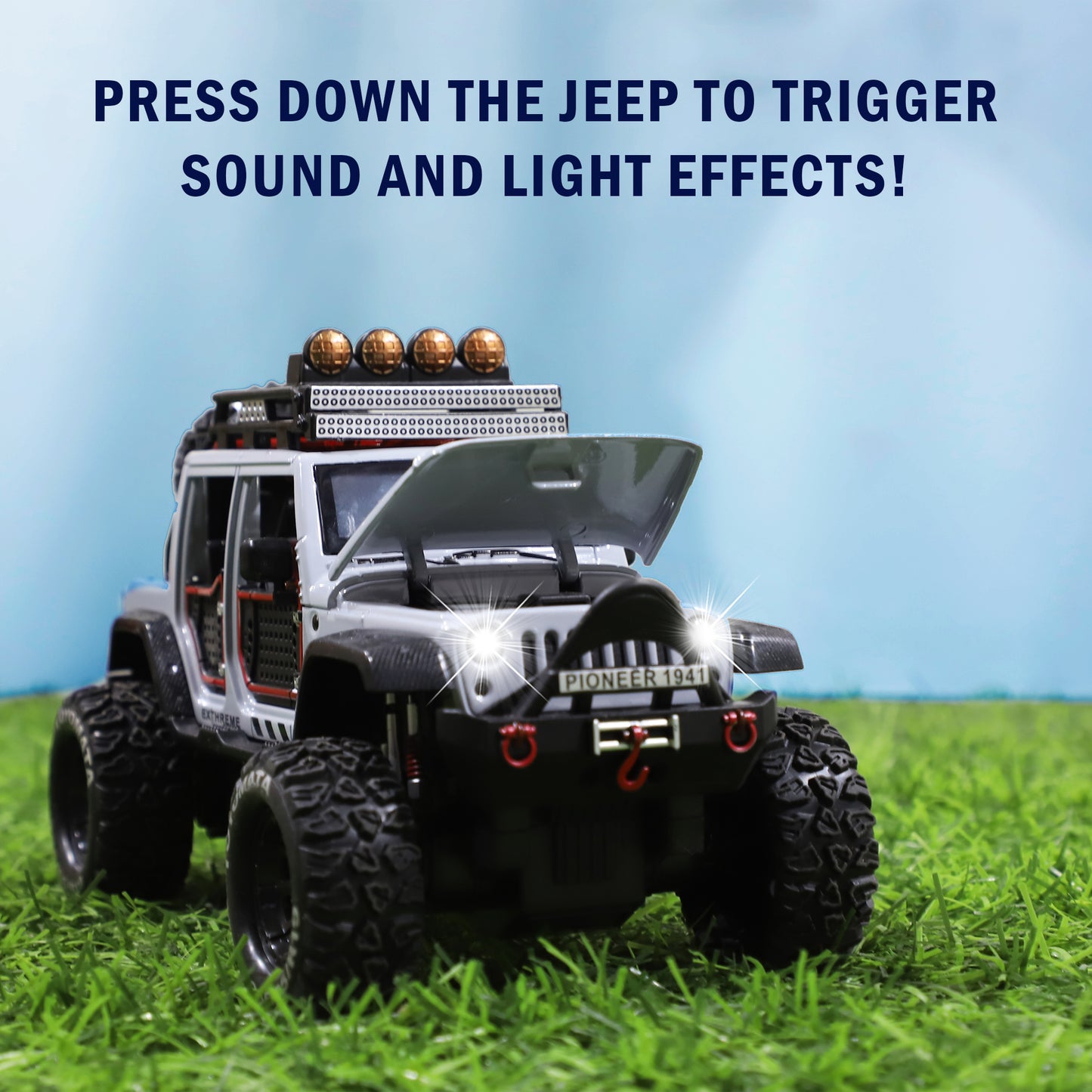 Off Road Jeep Toy | Pull Back Toy Cars For Kids