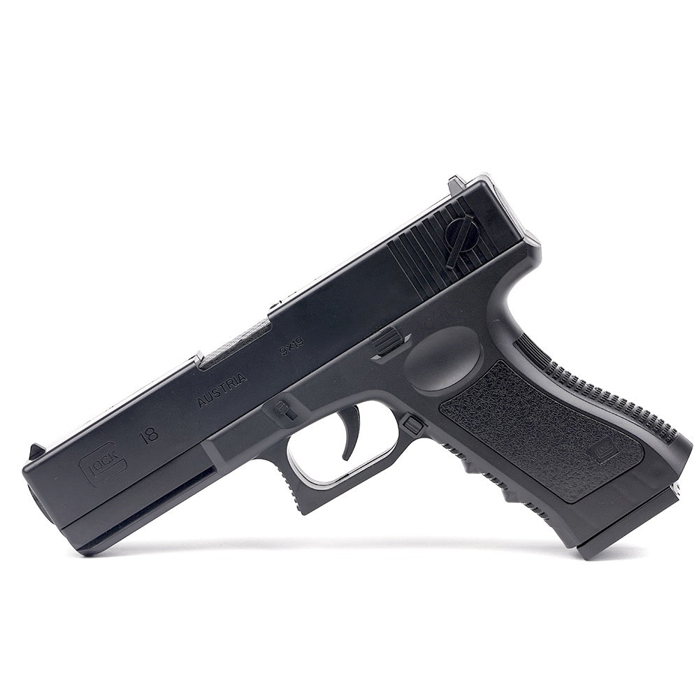 Black toy pistol discount