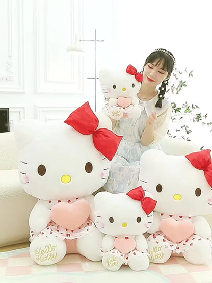 Newest Kitty Plush Toy Cute Sleep Pillow | Anime Soft KT Cat Plush Toy