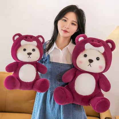 Cute and Soft Toys Stawbery Teddy Bear For Kids