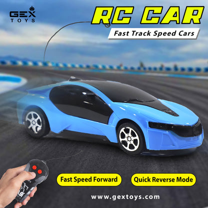 Remote Control High Speed Racing RC Car Toy for Kids | Blue