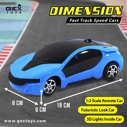 Remote Control High Speed Racing RC Car Toy for Kids | Blue